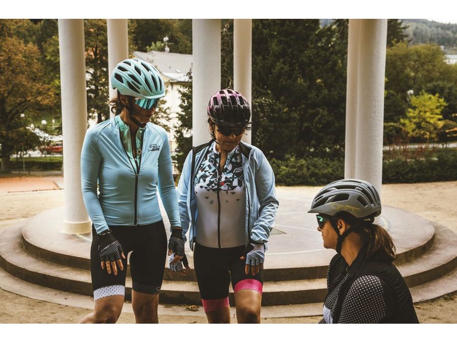 Dámský dres s dlouhým rukávem FORCE CHARM LADY, světle modrý