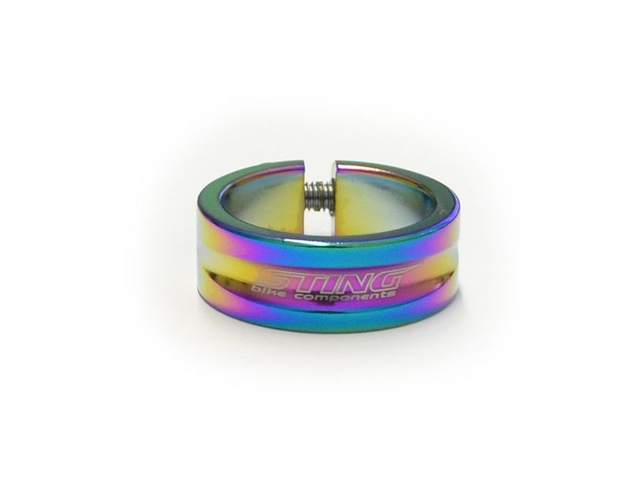 Objímka sedlovky STING ST-502 oil slick