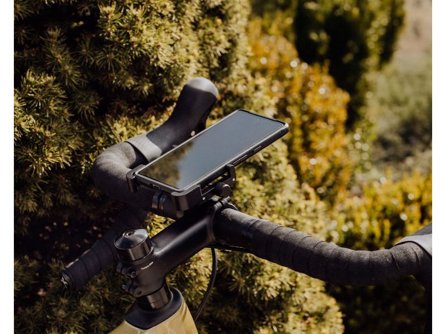 Držák telefonu na řídítka FORCE RELO, hliníkový