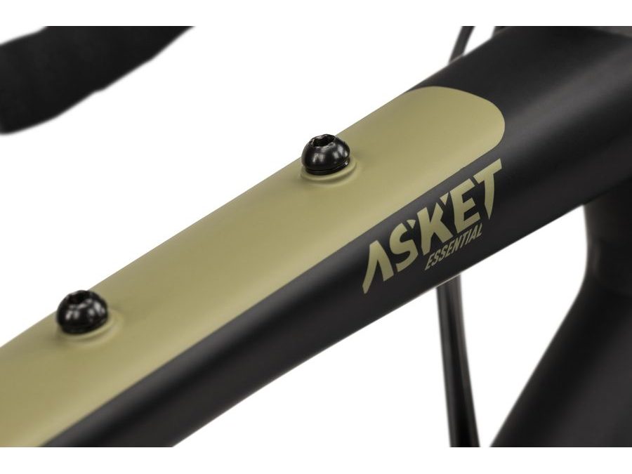 Gravel kolo GHOST Asket Essential AL Black/Green