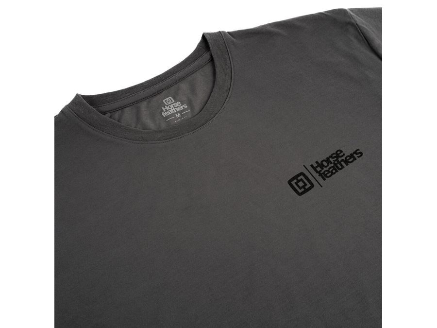 Pánské funkční triko/dres s krátkým rukávem HORSEFEATHERS Rooter, castlerock