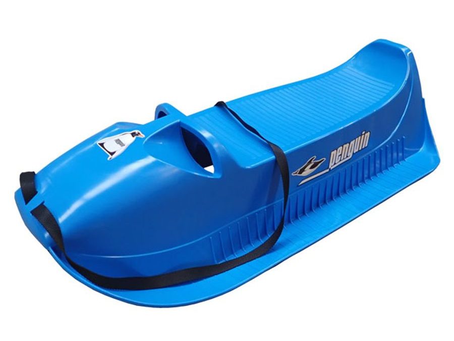 Sáně plastové Pinguin Alfa modré