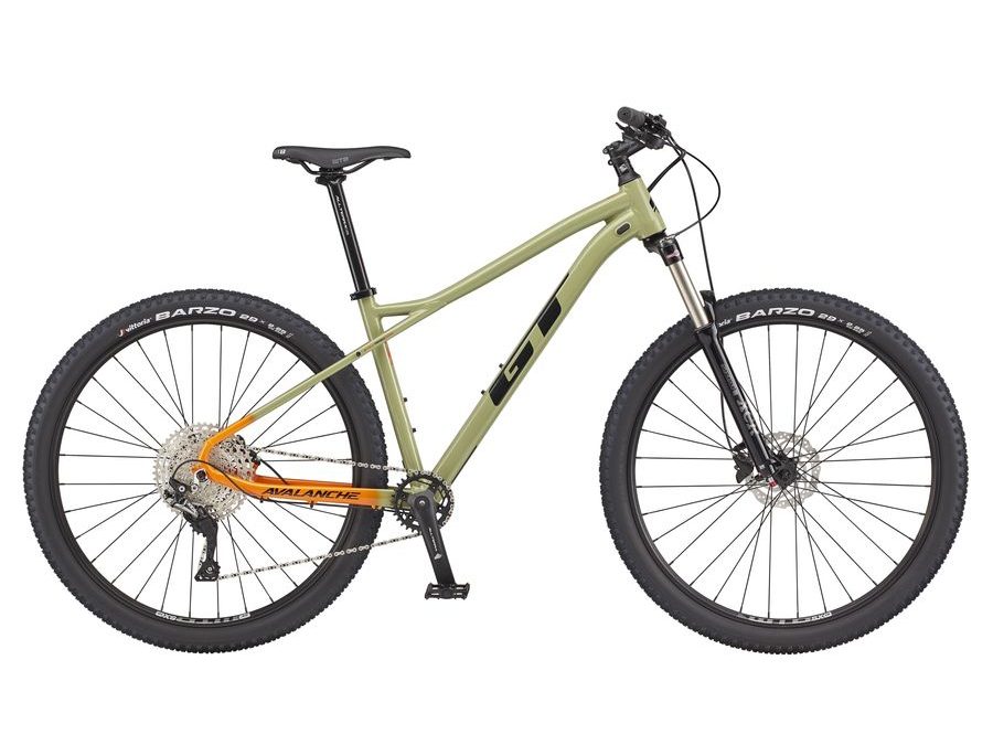 Pánské horské kolo GT Avalanche Elite 29" - Green / Orange