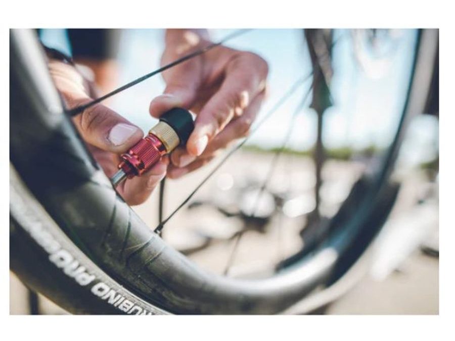 Hlava hustilky LEZYNE PUMP CHUCK ABS-1 PRO HP CHUCK BLACK / RED