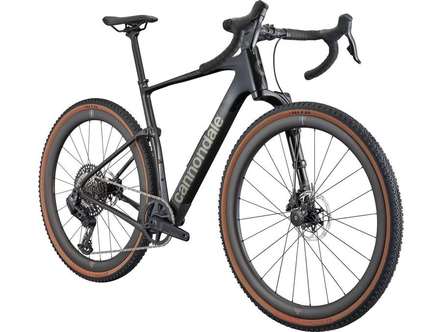 Gravel kolo CANNONDALE TOPSTONE CARBON 1 LEFTY AXS, černá