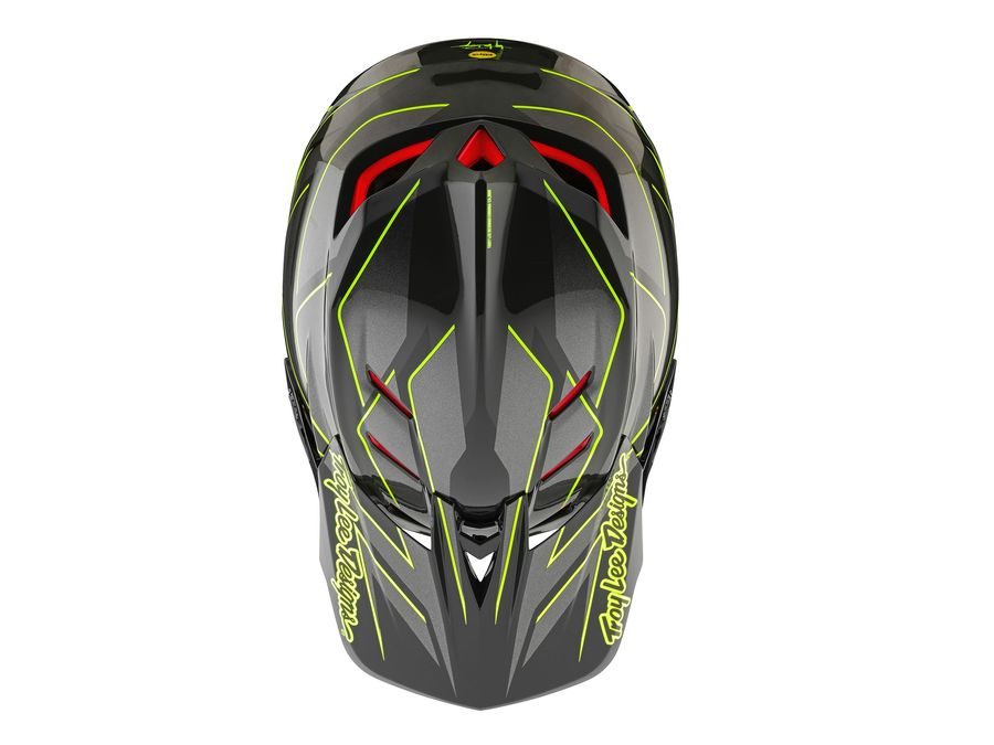 Integrální helma Troy Lee Designs D4 COMPOSITE GHOSTWING GRAY 2024