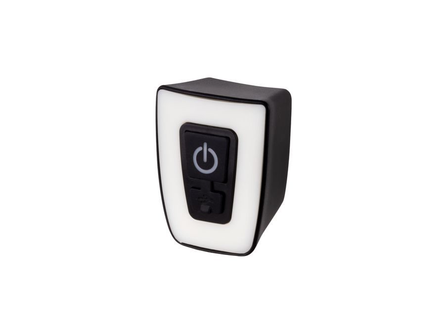 Blikačka k helmě FORCE ZEBU, červená