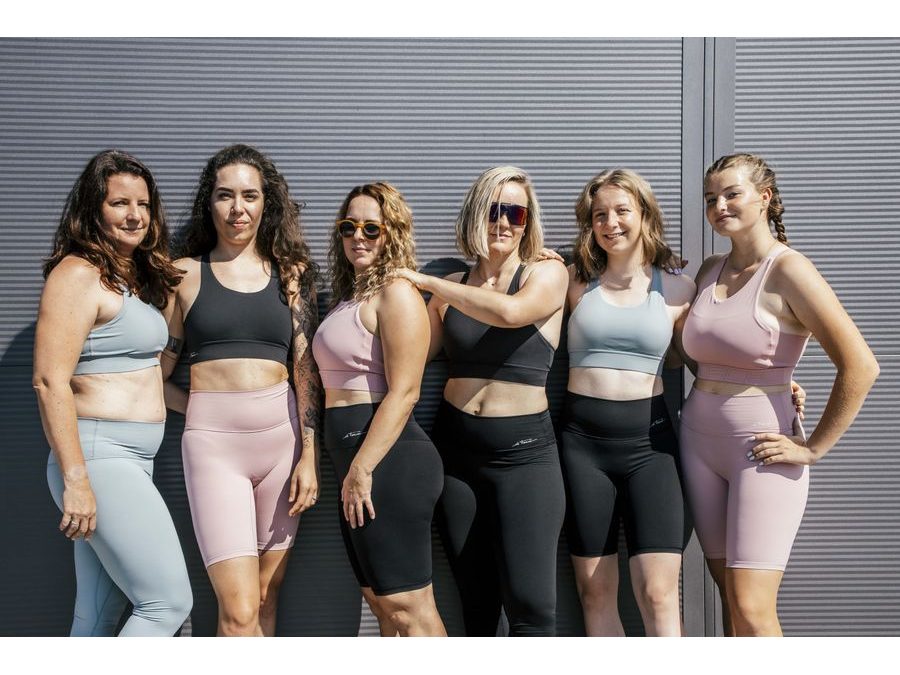 Sportovní podprsenka FORCE GRACE, růžová