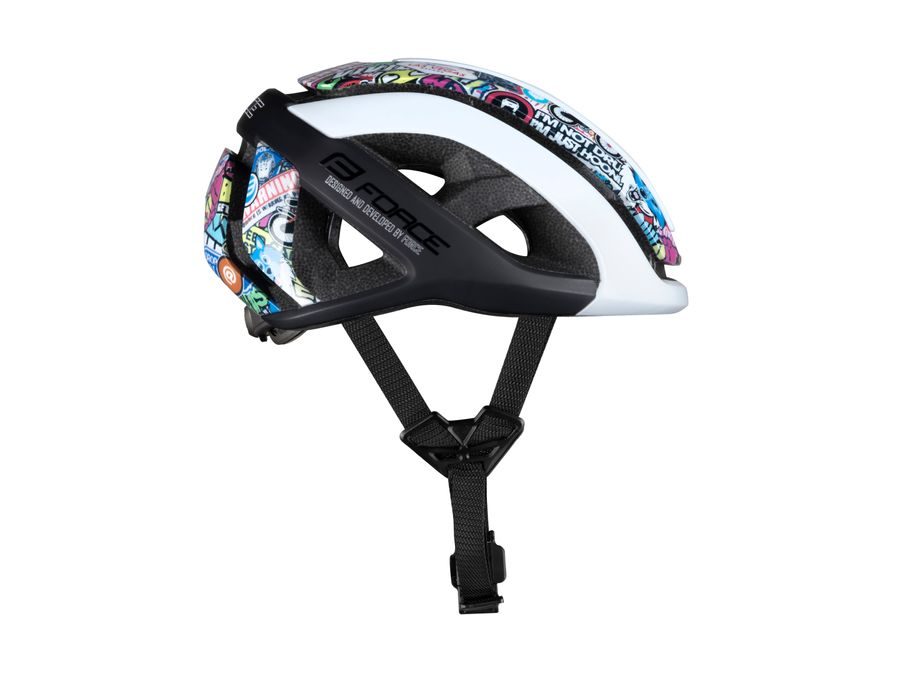 Městská helma FORCE NEO VIVID, bílo-černá