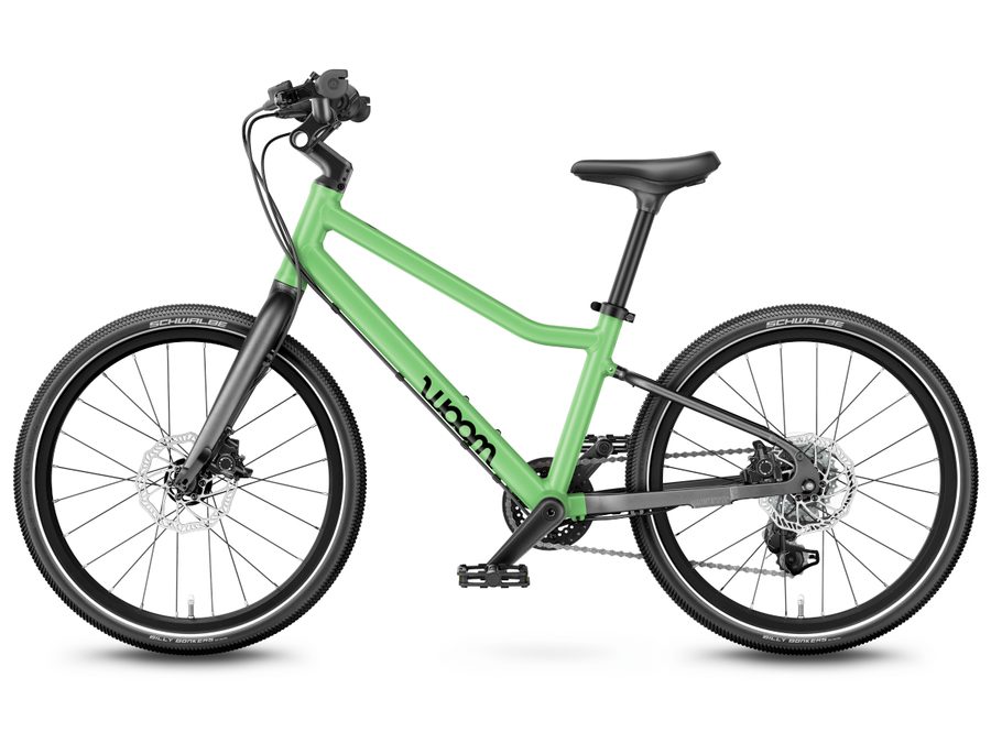 Dětské kolo Woom Explore 4 Jungle Green (Zelená) 2025