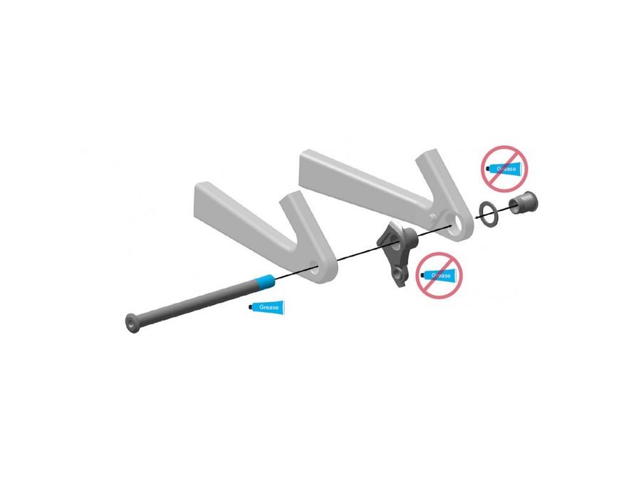 Univerzalní koncovka rámu SRAM