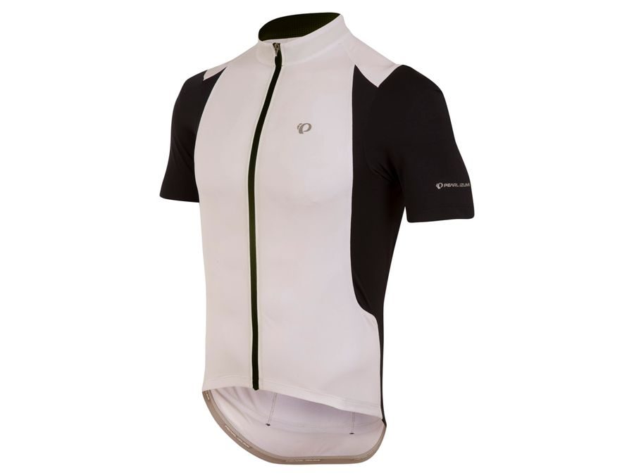 Pánský dres s krátkým rukávem PEARL iZUMi SELECT PURSUIT, bílá/černá
