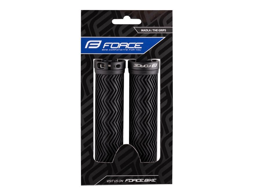 madla FORCE gumová, oboust. jištěná, černá, balená