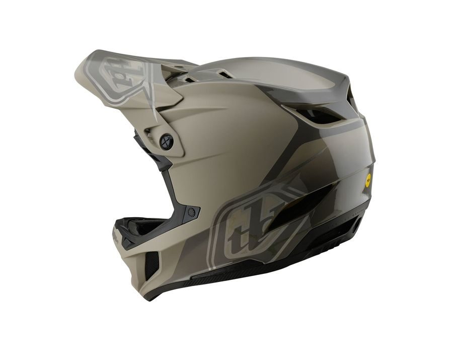 Integrální helma Troy Lee Designs D4 POLYACRYLITE SHADOW TIMBER 2025