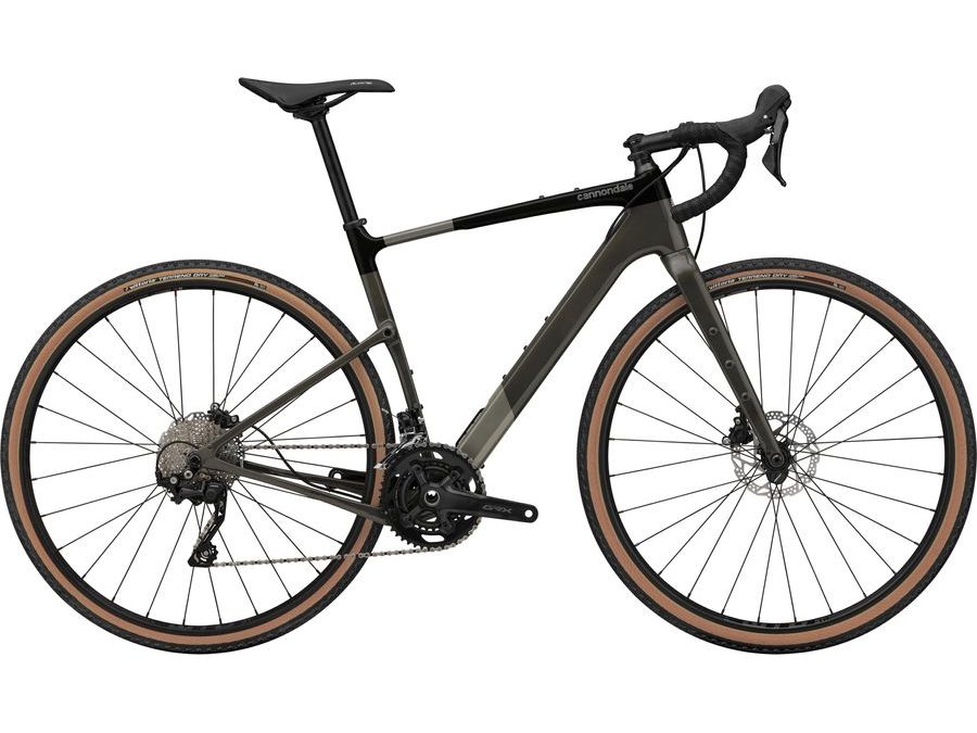 Gravel kolo CANNONDALE TOPSTONE CARBON 4, smoke black-jet black-stealth gray-silver