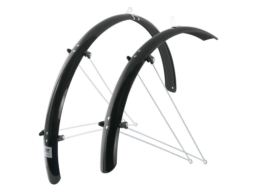 Sada blatníků Force48 Aluflex trekking + vzpěry, černé