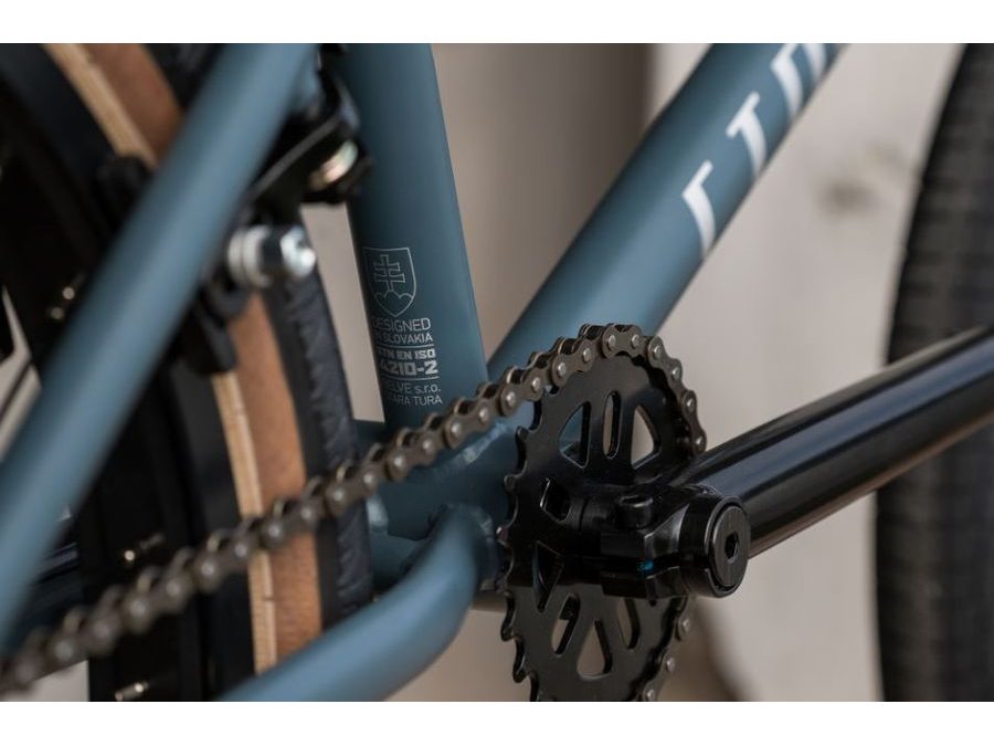 BMX kolo CTM POP Hi-Ten 2021, ocelově modrá