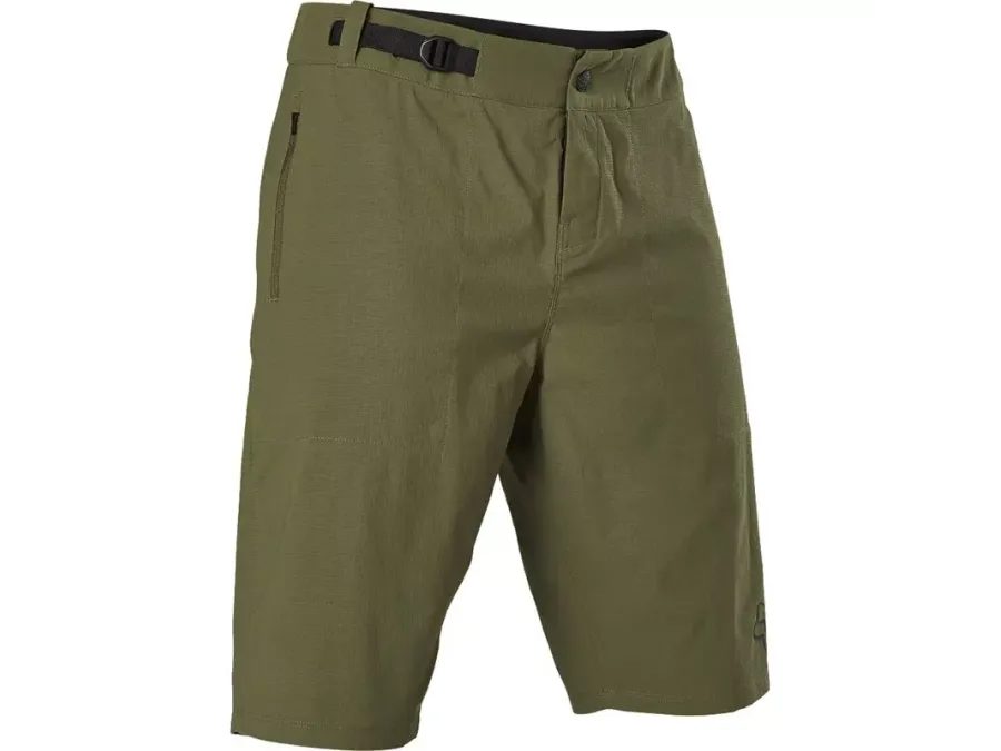 Pánské kraťasy do pasu s odnímatelnou vložkou FOX Ranger Short, Olive Green