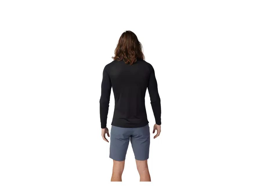 Pánský dres s dlouhým rukávem Flexair Ascent Long Sleeve Jersey, Black