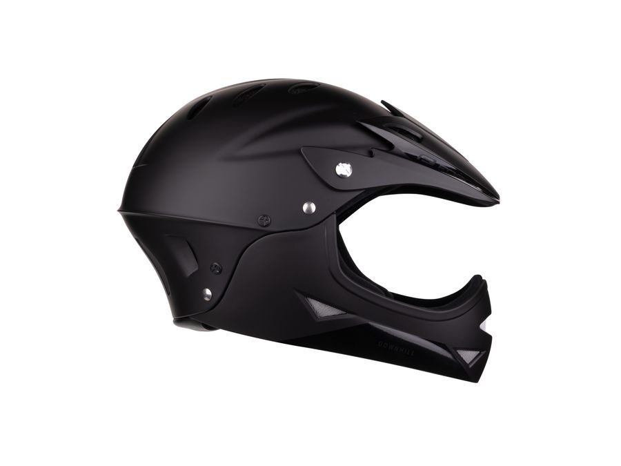 Juniorská integrální helma FORCE DOWNHILL, černá matná S - M