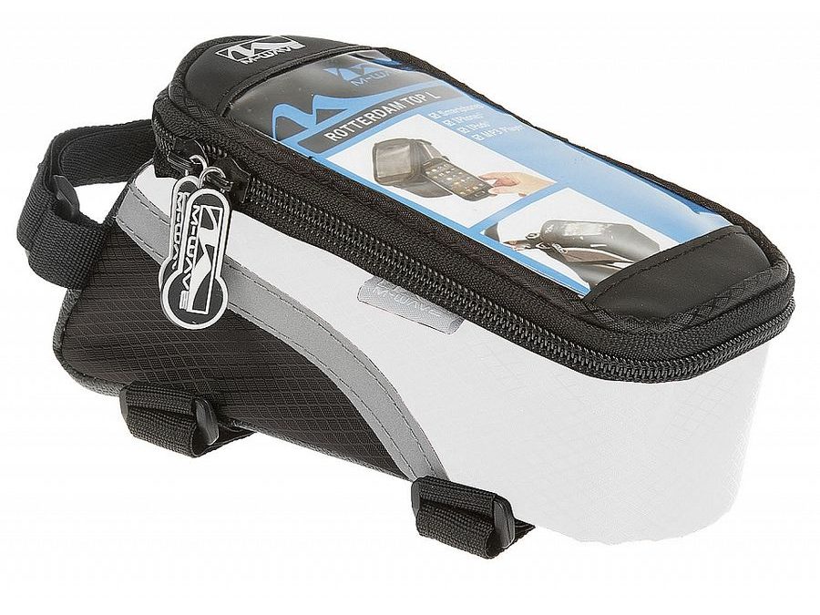 BRAŠNA M-WAVE ROTTERDAM L NA RÁM BÍLÁ