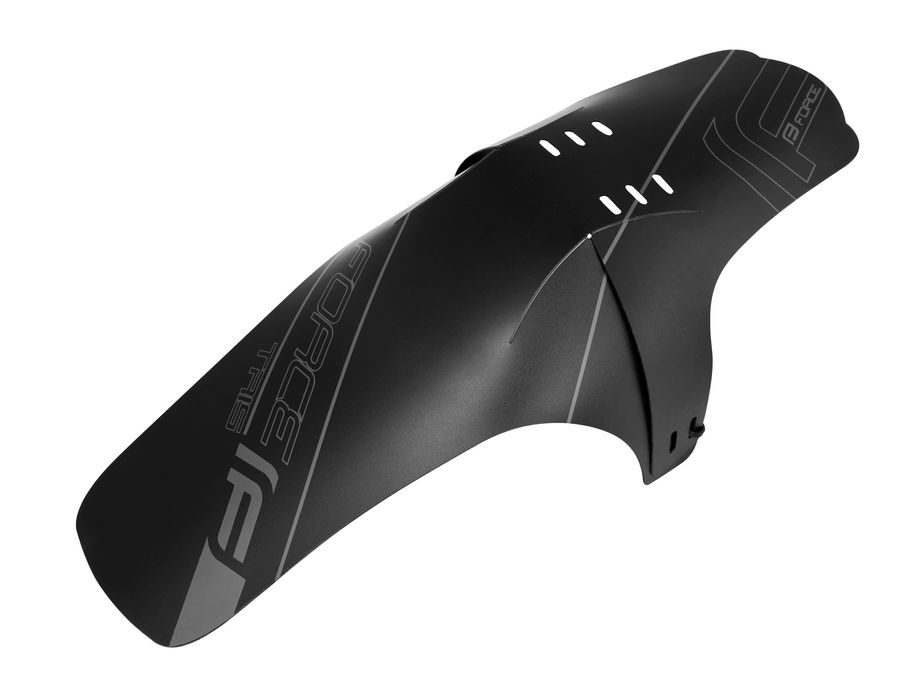 Blatník FORCE TRIS na přední vidlici, plast, černý