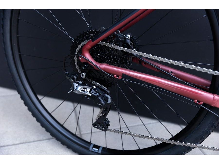 Gravel kolo GHOST Asket Advanced AL Red/Black