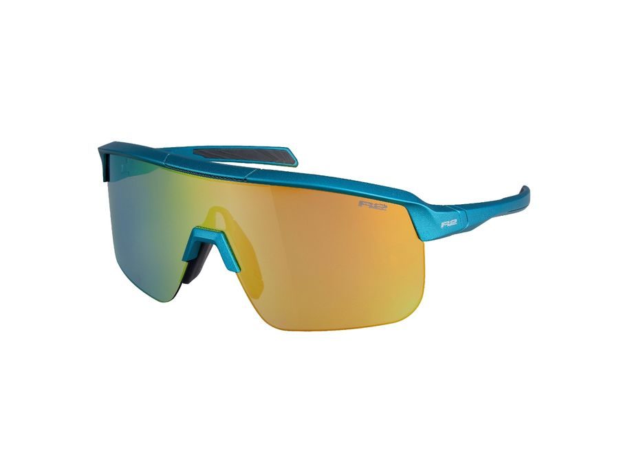 Sportovní sluneční brýle R2 FUSION AT026J, modro-tyrkysové