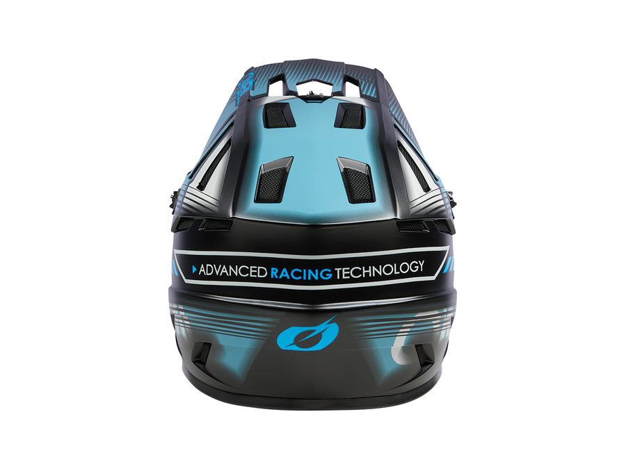 Integrální helma Oneal Backflip Solid - šedá/ledově modrá