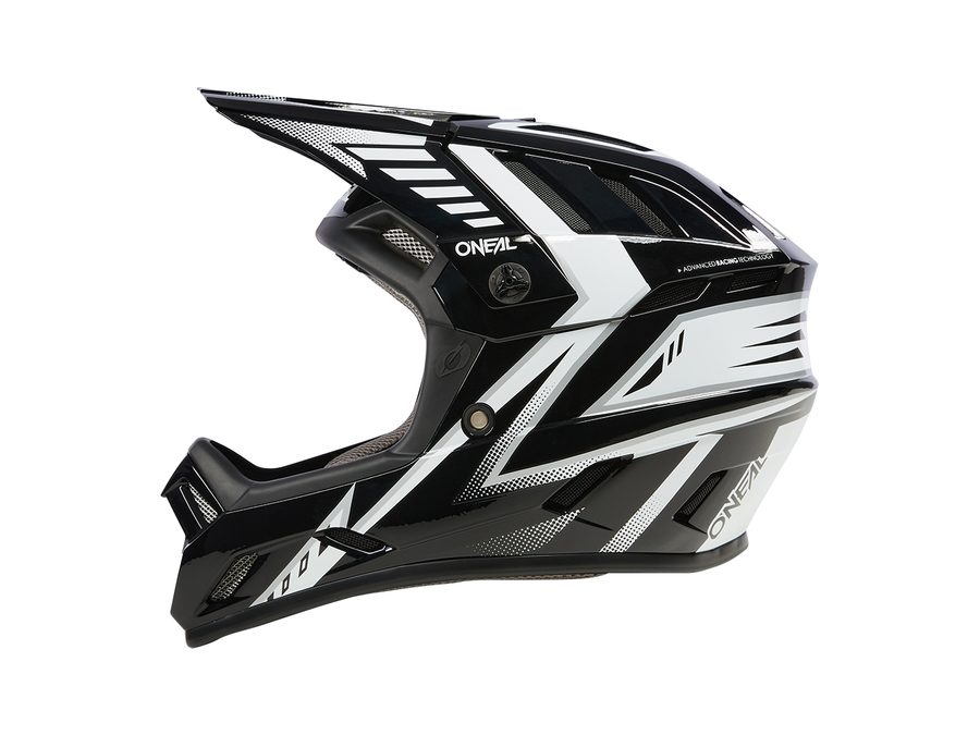 Integrální helma Oneal Backflip Zombie - černo/bílá