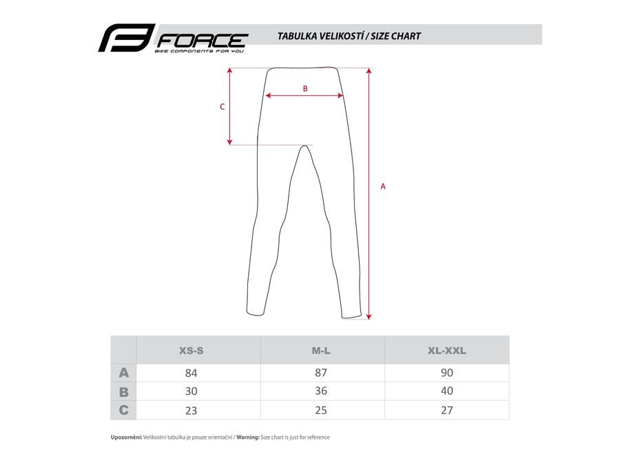 Pánské funkční kalhoty FORCE FROST, černé