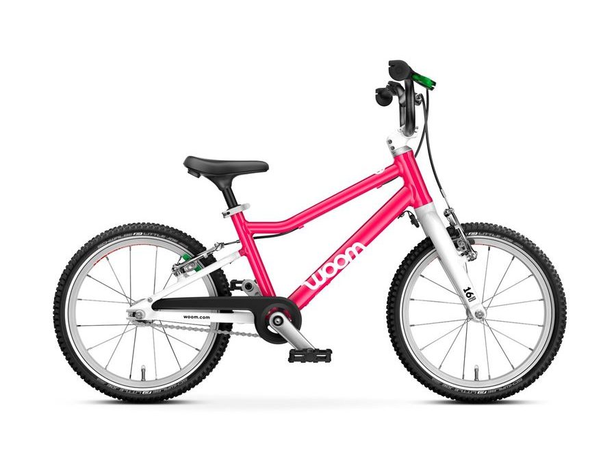 Dětské kolo Woom 3 GO 16" - Hot Pink (Růžová) 2025