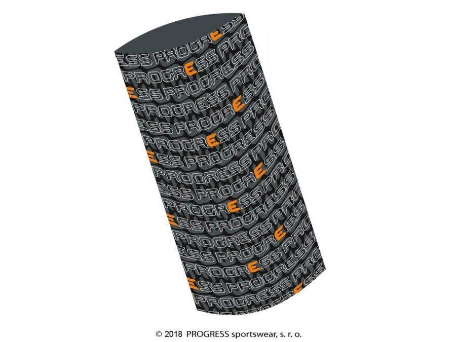 Šátek roura Progress TUBE UNI Progress, černá