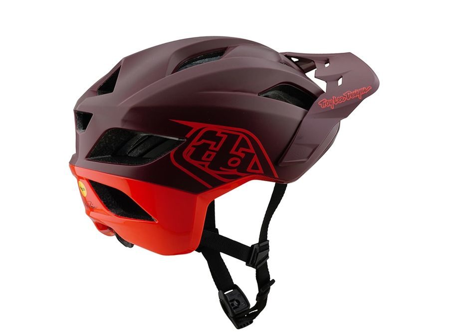 Helma Troy Lee Designs FLOWLINE SE BADGE MAROON 2025