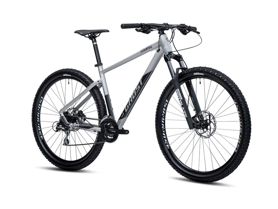 Pánské horské kolo Ghost Kato Essential 29" - Light Grey / Black Matt