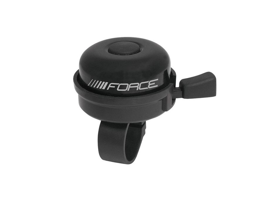Zvonek FORCE KLASIK Fe/plast 22,2mm, černý