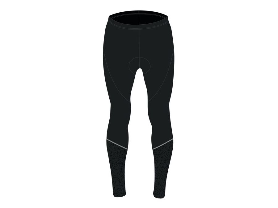 Pánské kalhoty do pasu s vložkou FORCE MAZE, černé