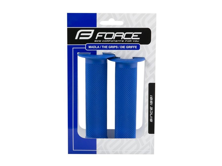 Gripy Force BMX130 gumová, modrá