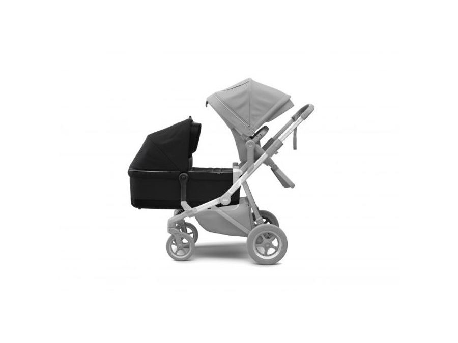 Korbička THULE SLEEK BASSINET MIDNIGHT BLACK