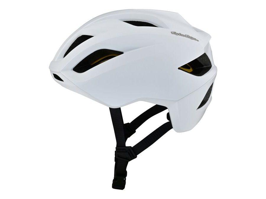 Helma Troy Lee Designs GRAIL MIPS BADGE ORBIT WHITE 2023