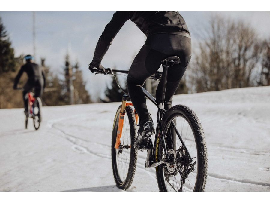 Pánské kalhoty se šráky bez vložky FORCE BRIGHT, černé