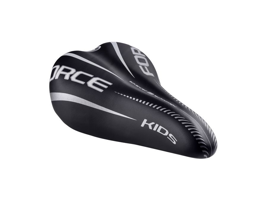 Dětské sedlo FORCE KIDS 16-20", černo-šedé