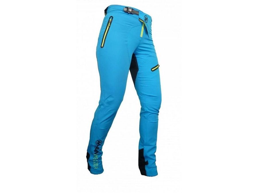 Pánské kalhoty do pasu bez vložky HAVEN ENERGIZER Long, modro-zelené