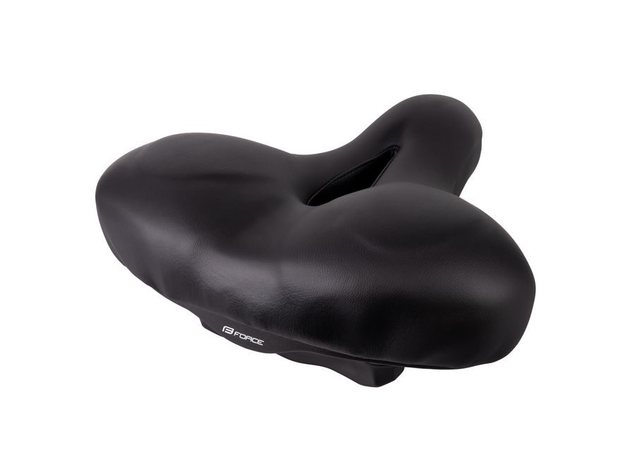 Turistické sedlo FORCE BAXTER GEL PLUS, černé