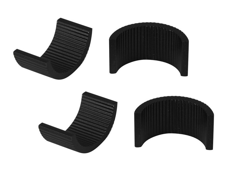 Řidítka nástavce FORCE FLAT rovné Al, černé mat