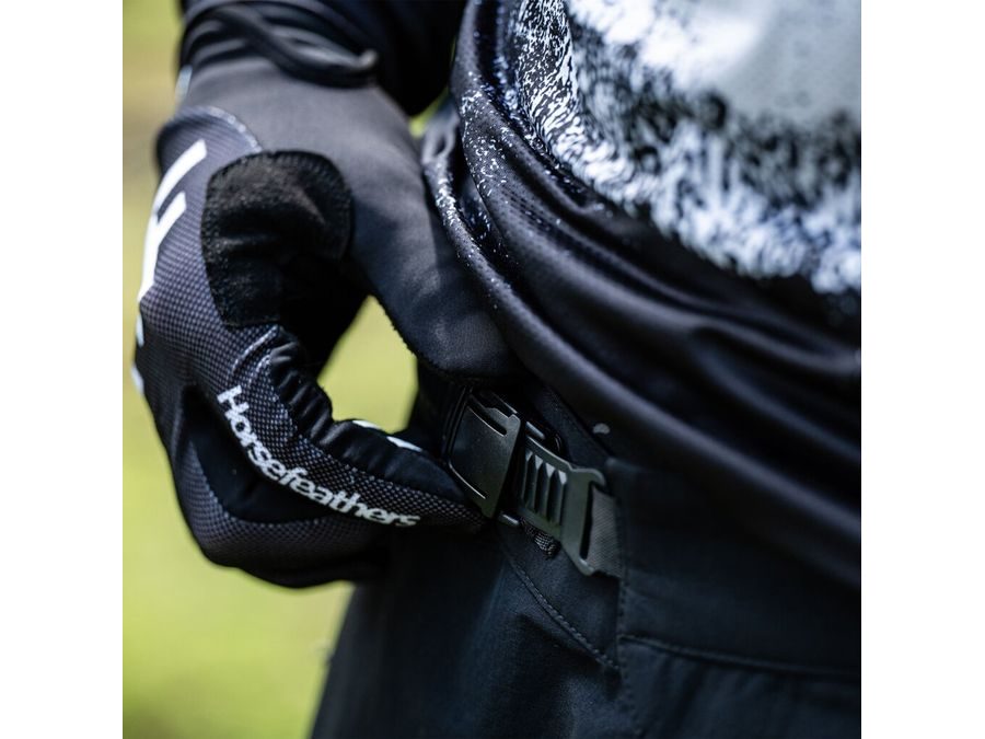 Pánské kalhoty do pasu bez vložky HORSEFEATHERS Stoker, black