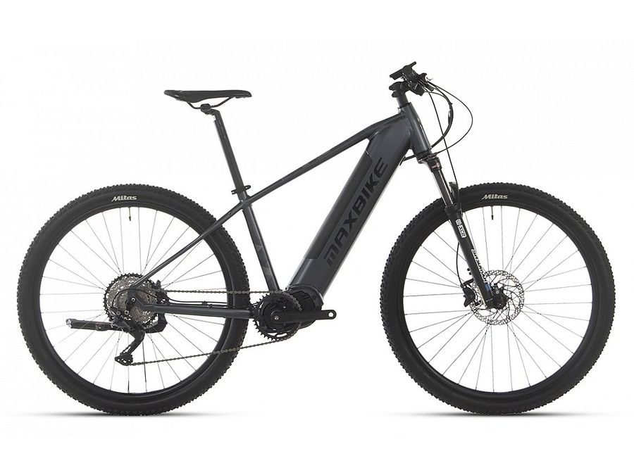 Horské elektrokolo Maxbike Hakon 2.1 šedý L - Půjčovna