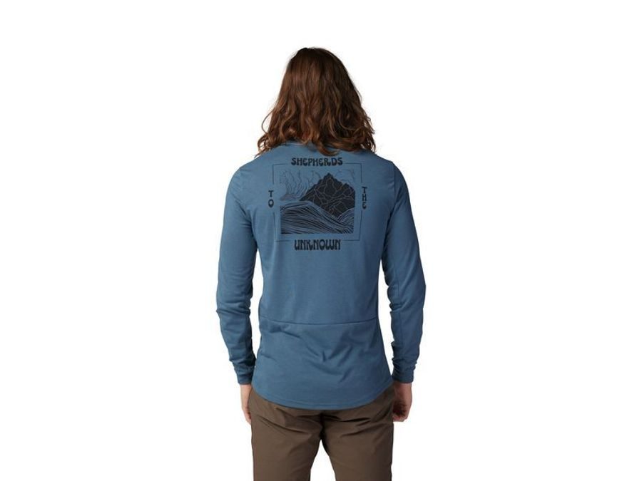 Pánský dres s dlouhým rukávem Fox Ranger Dr Ls Jersey Shepherds, Dark vintage