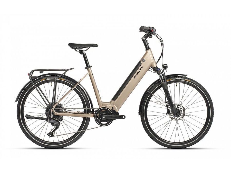 Městské elektrokolo MAXBIKE URBEA 26 silver titan 2026