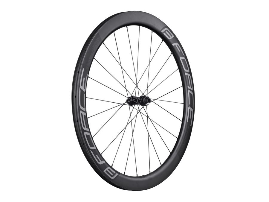 Přední silniční kolo FORCE TEAM SP KARBON DISC 50 plášťové